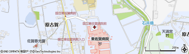 国立東佐賀病院前周辺の地図