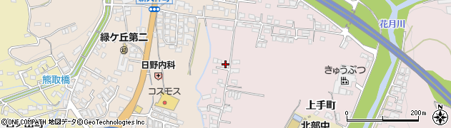 大分県日田市西有田106周辺の地図