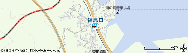 福島口駅周辺の地図