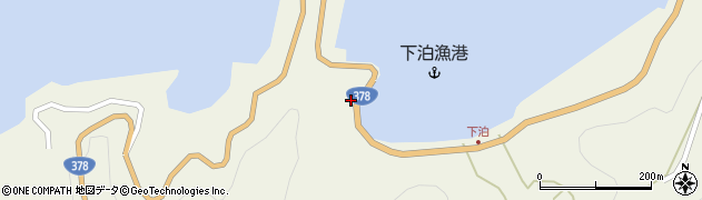 愛媛県西予市三瓶町下泊1943周辺の地図
