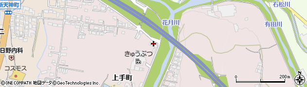 大分県日田市上手町264周辺の地図