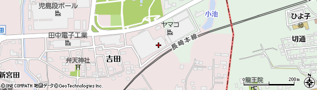 株式会社ヤマコ　佐賀工場周辺の地図