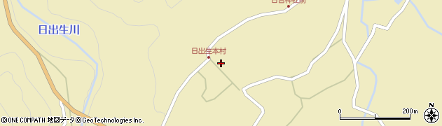 大分県玖珠郡玖珠町日出生2421周辺の地図