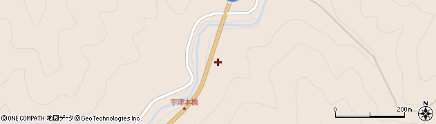 愛媛県北宇和郡鬼北町日向谷1062周辺の地図