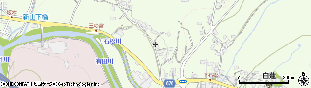 大分県日田市西有田1219周辺の地図