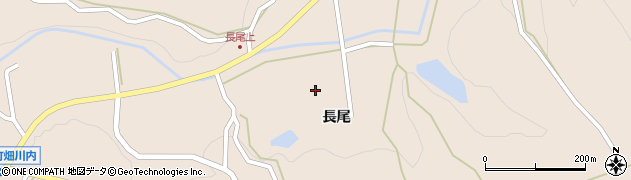佐賀県伊万里市黒川町（長尾）周辺の地図