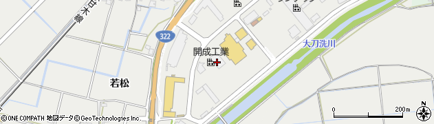 開成工業株式会社　福岡工場周辺の地図