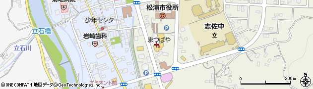 井上グループホワイト急便　松浦店周辺の地図
