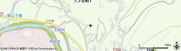 大分県日田市西有田1228周辺の地図