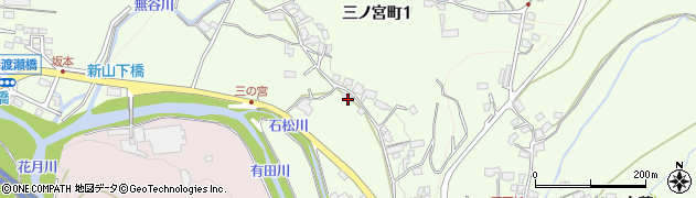 大分県日田市西有田1292周辺の地図