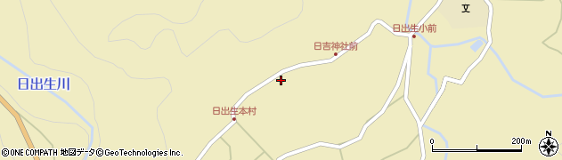 大分県玖珠郡玖珠町日出生2445周辺の地図