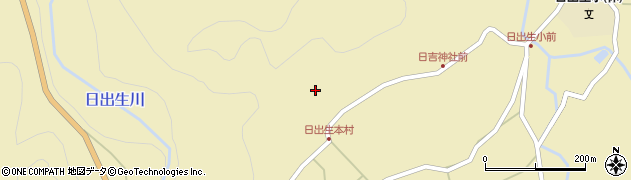 大分県玖珠郡玖珠町日出生2544周辺の地図