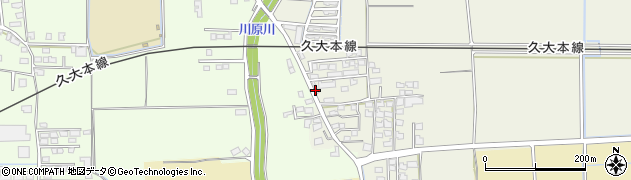 福岡県久留米市田主丸町殖木797周辺の地図