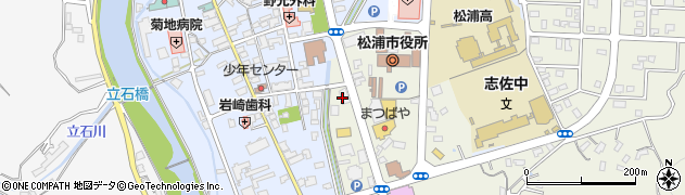 十八親和銀行松浦中央支店周辺の地図