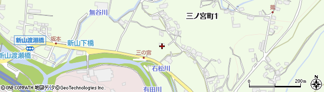大分県日田市西有田1288周辺の地図