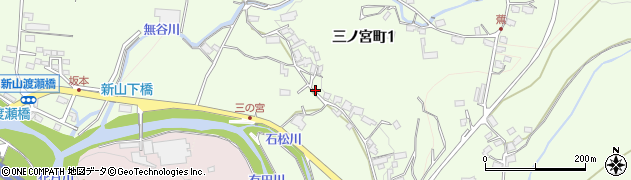 大分県日田市西有田1238周辺の地図