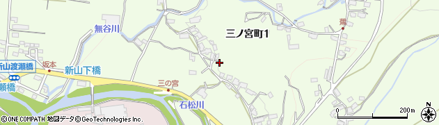 大分県日田市西有田1242周辺の地図