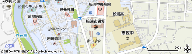 松浦市社会福祉協議会周辺の地図