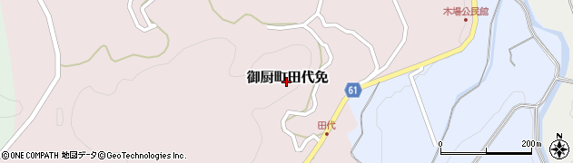 長崎県松浦市御厨町田代免周辺の地図