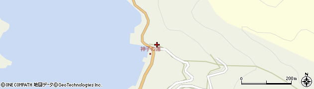 愛媛県西予市三瓶町下泊120周辺の地図