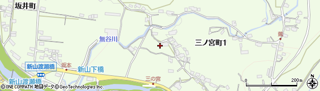 大分県日田市西有田1283周辺の地図