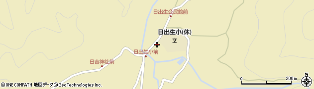 大分県玖珠郡玖珠町日出生1929周辺の地図