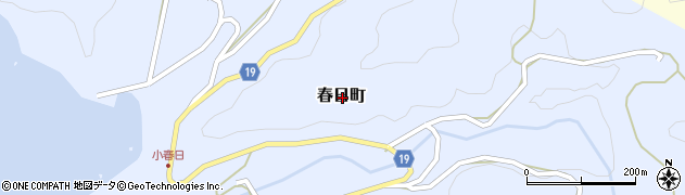 長崎県平戸市春日町周辺の地図