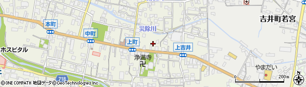 ひまわりの郷 吉井周辺の地図