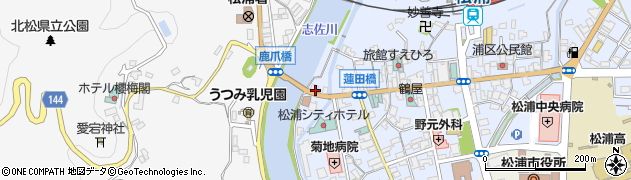 松浦商工会議所前周辺の地図