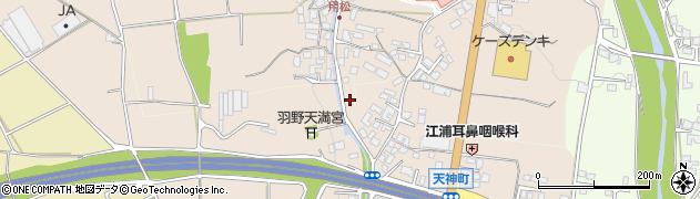 大分県日田市清水町290周辺の地図