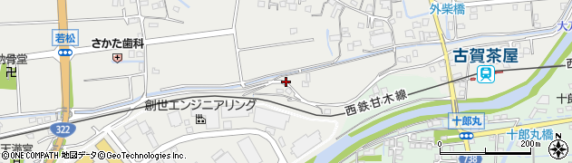 福岡県久留米市宮ノ陣町若松2146周辺の地図