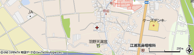 大分県日田市清水町626周辺の地図