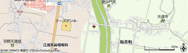 大分県日田市西有田248周辺の地図