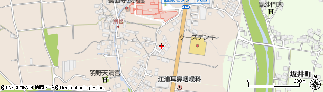 大分県日田市清水町90周辺の地図