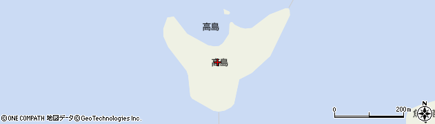 高島周辺の地図