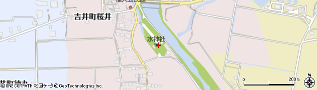 長野水神社周辺の地図