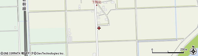 佐賀県鳥栖市下野町136周辺の地図