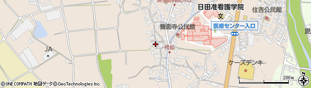 大分県日田市清水町612周辺の地図