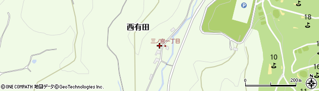 大分県日田市西有田1570周辺の地図