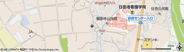 大分県日田市清水町610周辺の地図