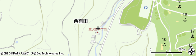 大分県日田市西有田1568周辺の地図
