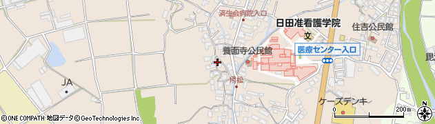 大分県日田市清水町851周辺の地図