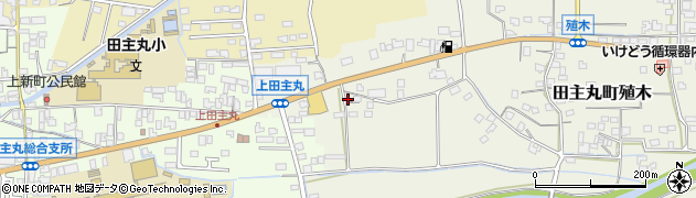 福岡県久留米市田主丸町殖木259周辺の地図