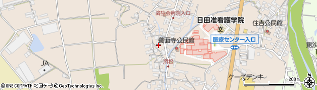 大分県日田市清水町841周辺の地図