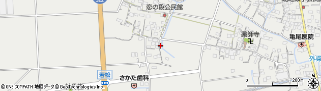 福岡県久留米市宮ノ陣町若松2046周辺の地図