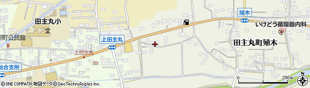 福岡県久留米市田主丸町殖木240周辺の地図