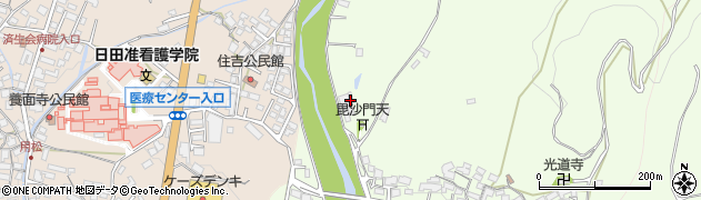 大分県日田市西有田712周辺の地図