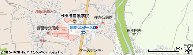 大分県日田市清水町781周辺の地図