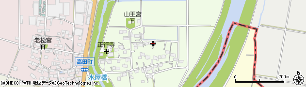 佐賀県鳥栖市水屋町周辺の地図
