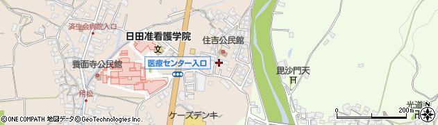 大分県日田市清水町704周辺の地図